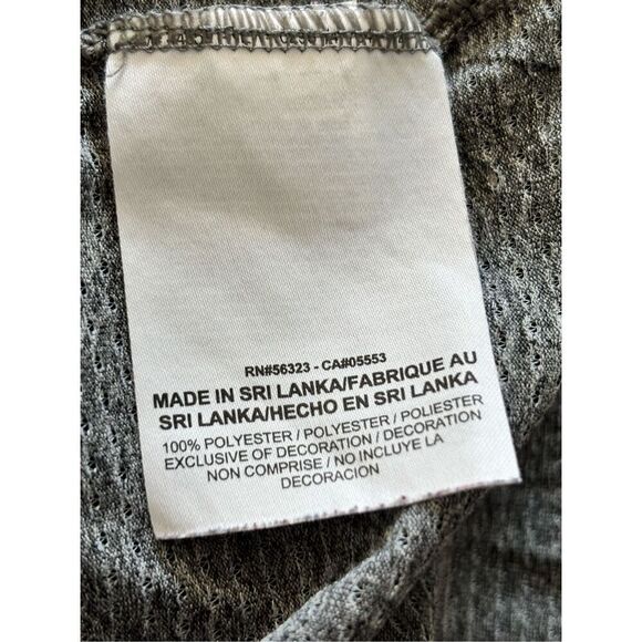 Nike dri fit gray athletic crop top size S - Picture 10 of 10